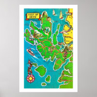 Schottlands Insel Skye Print