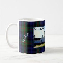 Schottlands Murray Clan Castle Tartan Ihr Name Kaffeetasse