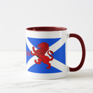 Schottlands zügelloser Löwe, St- Andrewsflagge Tasse