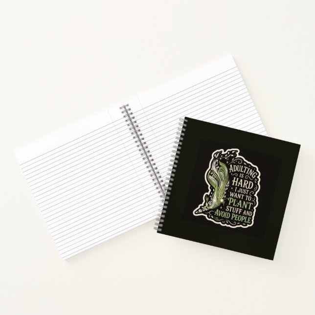Schrafftheft, Spiralblock, Spiralheft Notizbuch (Innenseite)