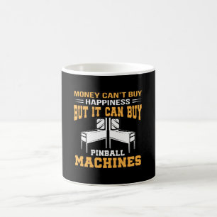 Schräges Kauf-Glück aber Flipperautomat-Maschine Kaffeetasse