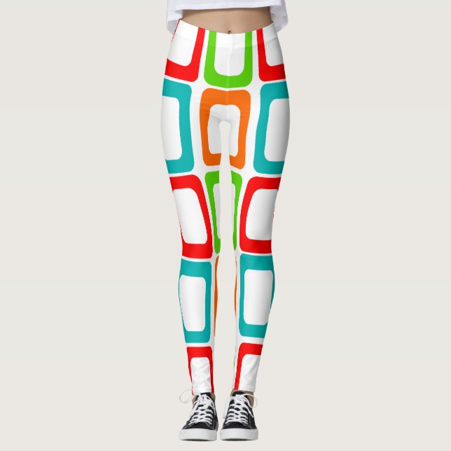 Schrägwinkel Leggings (Vorderseite)