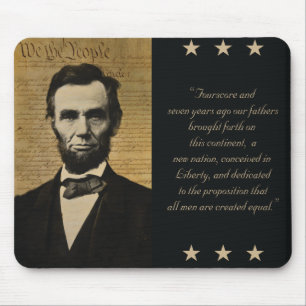 Schraham Lincoln Mousepad