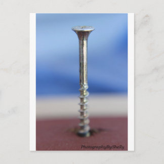 Schraube Postkarte