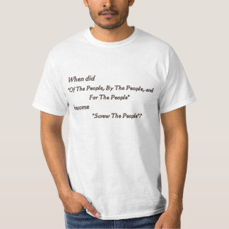 Schrauben Sie die Leute T-Shirt