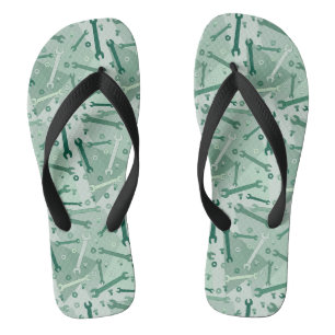 Schraubenschlüssel, Muttern und Schrauben Flip Flops