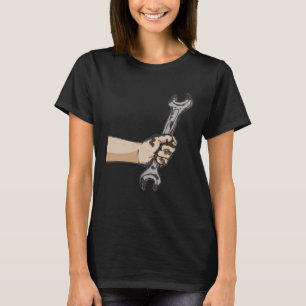 Schraubenschlüssel-Werkstatt Garagen-Automechanike T-Shirt