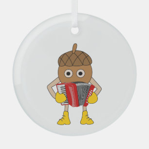 Schraubmutter Ornament Aus Glas