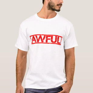 Schreckliche Briefmarke T-Shirt