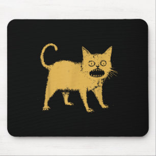 Schreckliche japanische Katze Mousepad