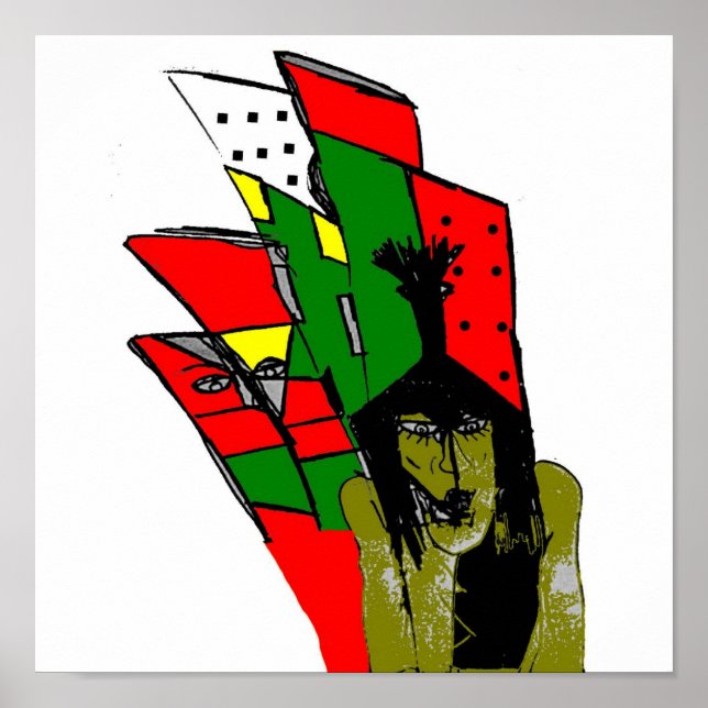 schreckliche Stadt Poster (Vorne)