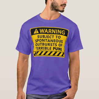 Schreckliche Waffen warnen, schreckliche Waffen zu T-Shirt