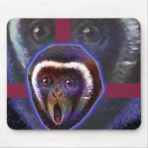 Schrecklicher Affe Mousepad