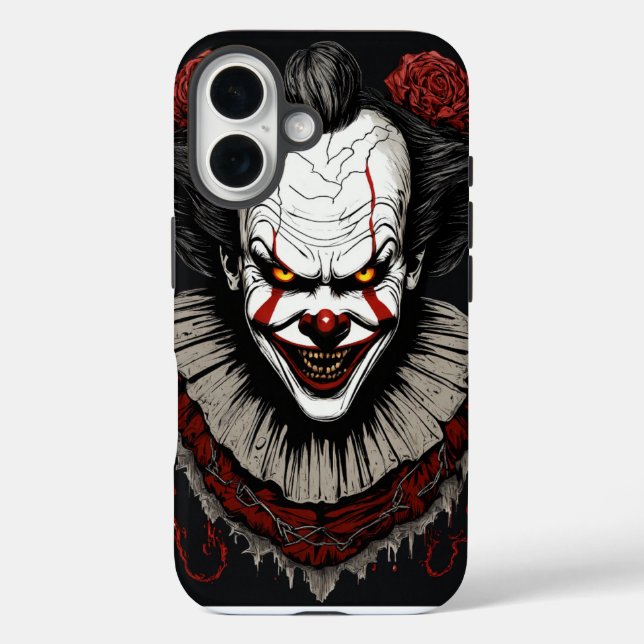 "Schrecklicher Joker iPhone Case - Schrecklicher C (Rückseite)