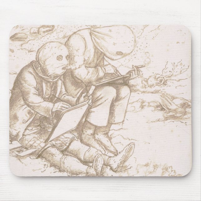 Schrecklicher Schutz gegen Zuckmücken, 1853 (Stift Mousepad (Vorne)