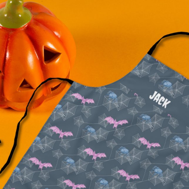 schreckliches und verzaubertes Halloween, anpassba Schürze (terrifying and enchanting Halloween, customisable Apron
)