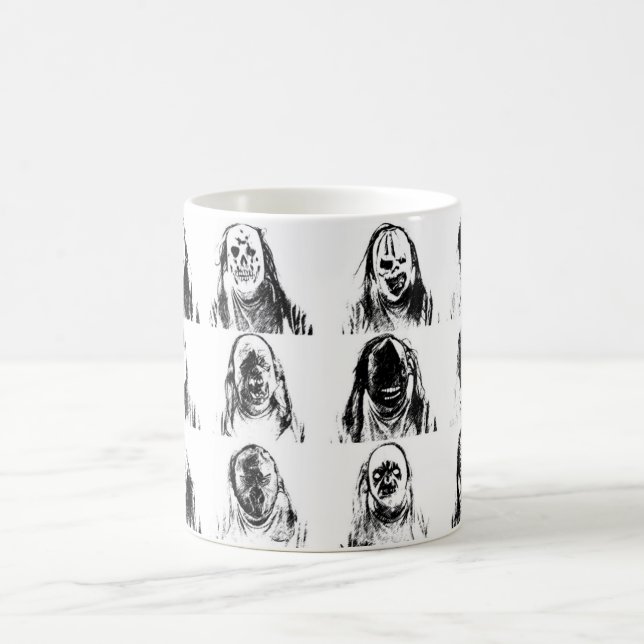 Schreckmasken Kaffeetasse (Mittel)
