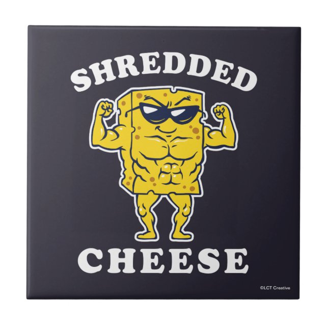 Schredderkäse Fliese (Vorderseite)