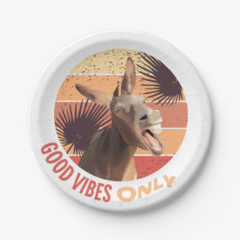 Schrei-Donkey - nur gute Songs Pappteller