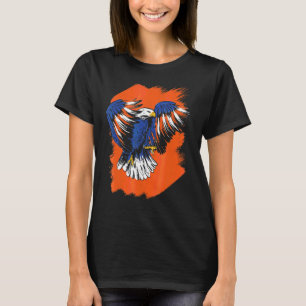 Schrei Eagle USA Flag 4. Juli für Patriotic T-Shirt