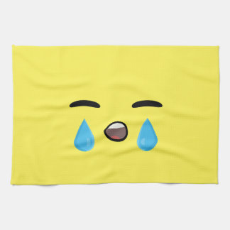 Schrei Emoji Geschirrtuch