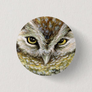 Schrei-Eulen-Button Button