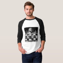 Schrei-Fabrik-Baseball-T - Shirt