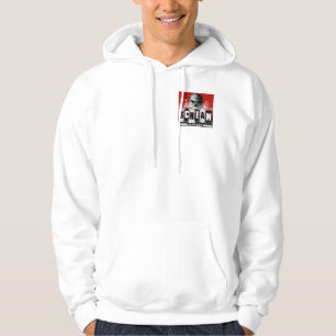 Schrei-Fabrik-ZipHoodie (Heide-Grau) Hoodie