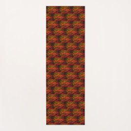 Schrei hier schwarz/unter Wurzeln, Yoga Mat Yogamatte