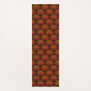 Schrei hier schwarz/unter Wurzeln, Yoga Mat Yogamatte