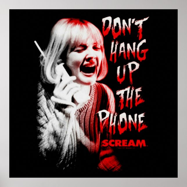 Schrei Horror Casey Poker nicht hängen Poster (Vorne)