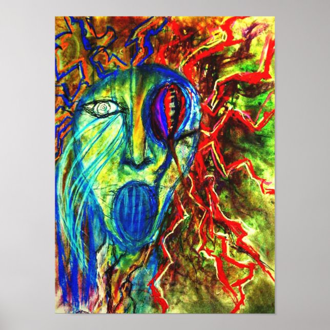 Schrei Poster (Vorne)