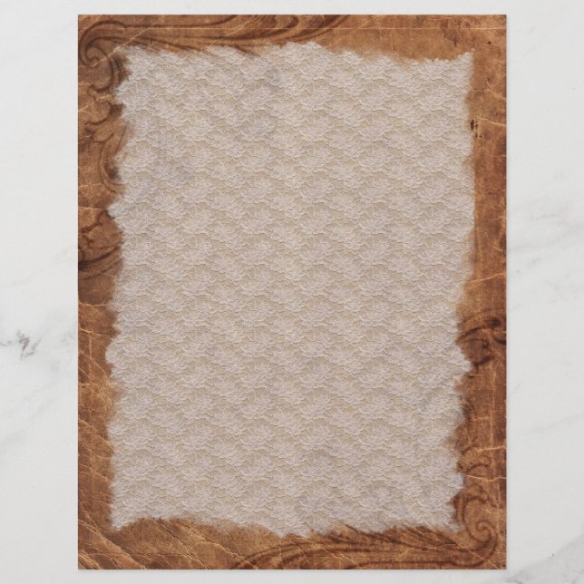 Schreibbrille aus gehobenem Leder (Vorderseite)