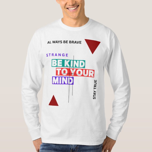 Schreibdesigns T-Shirt (Vorderseite)