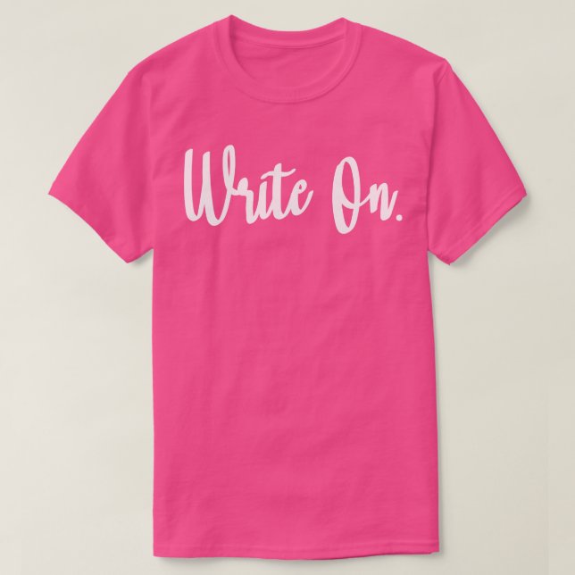 Schreiben 1 T-Shirt (Design vorne)