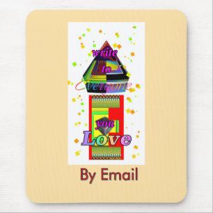 Schreiben an alle per E-Mail Mousepad