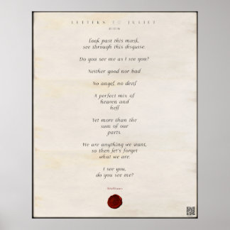 Schreiben an Juliet Print 🌹 18/49 Poster
