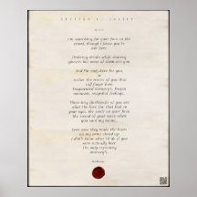 Schreiben an Juliet Print 🌹 28/49 🗡