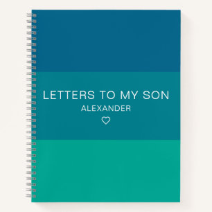Schreiben an mein Son Keepake Journal Notizbuch