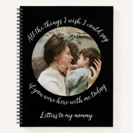Schreiben an meine Mommy: Erinnerungszeitschrift Notizbuch