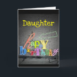 **SCHREIBEN DER DAUGHTER** IST AUF DER WALL BIRTHD KARTE<br><div class="desc">SAGEN SIE IHREN ***DAUGHTER*** "MIT DIESER KARTE" NATÜRLICH (LOL),  DASS SIE EIN "SEHR GLÜCKLICHER GEBURTSTAG" WÜNSCHEN,  DANKE FÜR DAS STOPPEN VON 1 MEINER 8 GESCHÄFTE!!</div>
