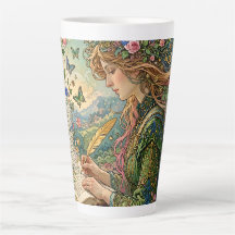 Schreiben der Welt Art Nouveau