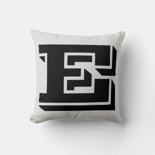 SCHREIBEN E MONOGRAM PILLOW KISSEN