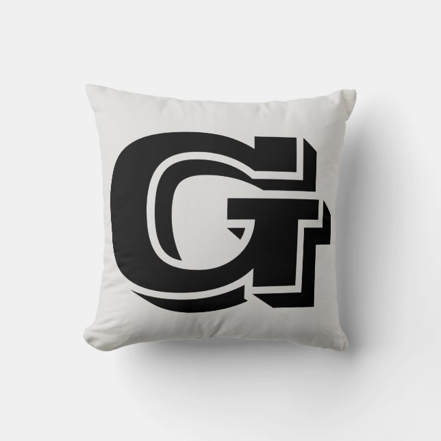 SCHREIBEN G MONOGRAM PILLOW KISSEN (Vorderseite)