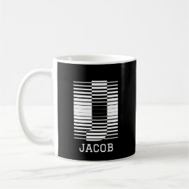 SCHREIBEN J - ALPHABET NAME J KAFFEETASSE