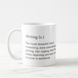 Schreiben Kaffeetasse