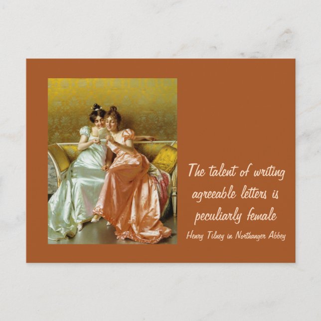 Schreiben Postkarte (Vorderseite)