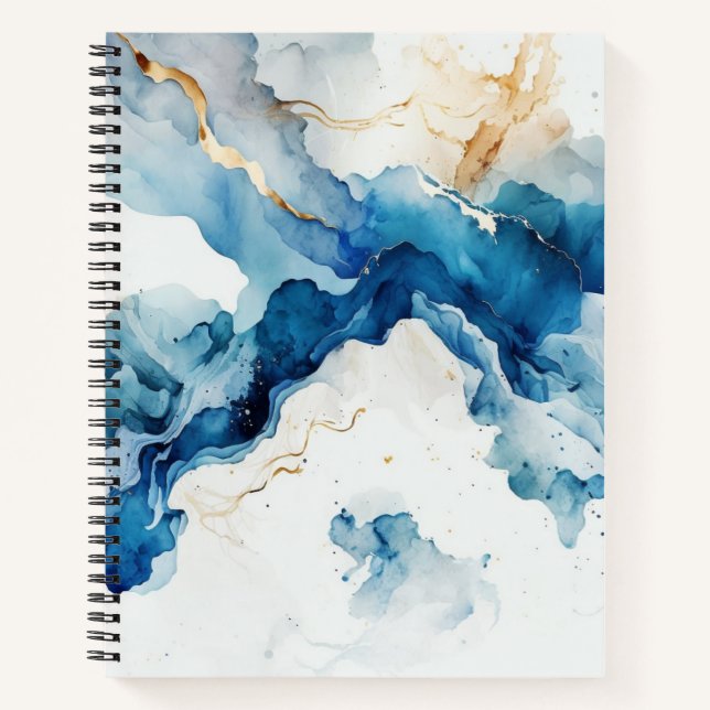 Schreiben Sie die Zukunft: Spiral-Notebooks mit ei Notizbuch (Vorderseite)