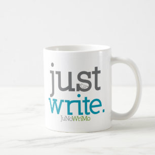 Schreiben Sie einfach JuNoWriMo-Tasse Kaffeetasse