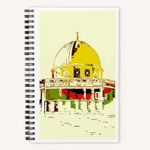 Schreiben Sie Ihre Reise: Dome of the Rock Noteboo Notizbuch